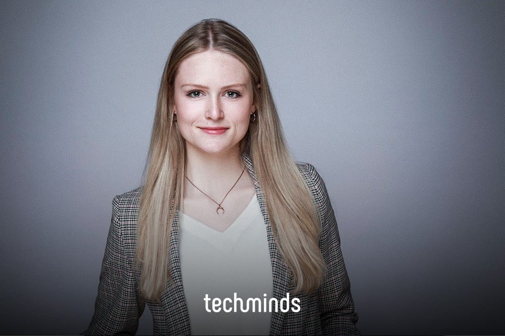 Juliana Gärke, Personalberaterin bei TechMinds, im professionellen Business-Porträt